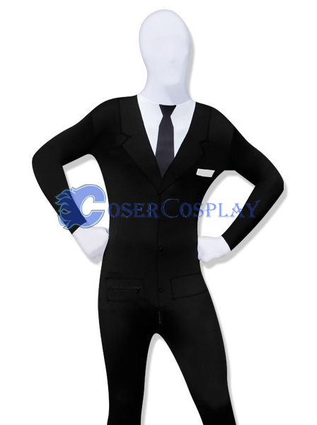 Black Tuxedo Morphsuit Zentai